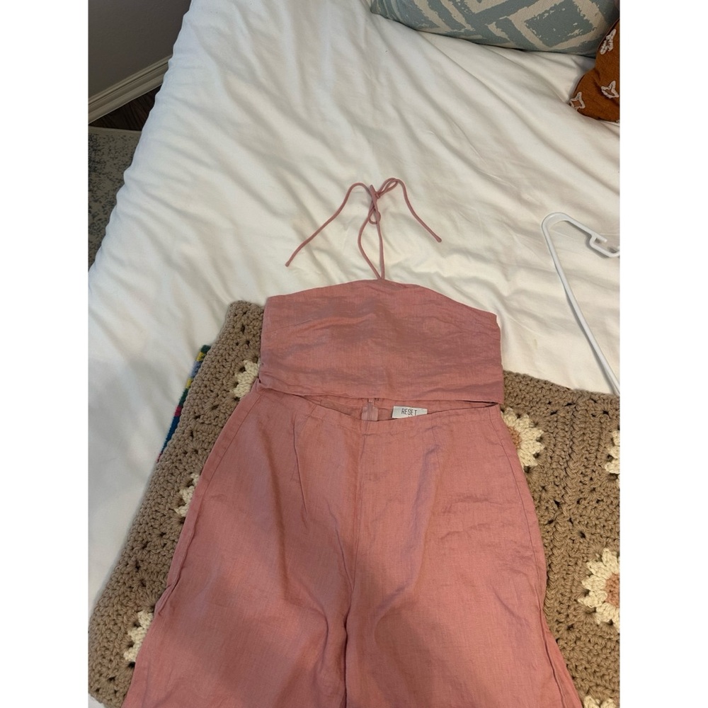 Reset Pink Wide Leg Set